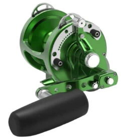 Avet HXW Raptor 3-Speed Lever Drag Casting Reel - Green