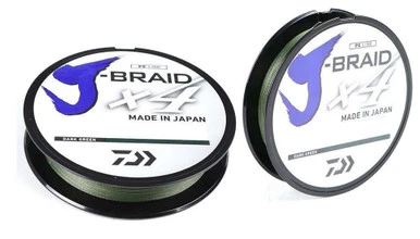 Daiwa J-Braid X4 Dark Green Line - 150yds With Line Cutter 1 Daiwa J-Braid X4 Dark Green Line - 150yds With Line Cutter