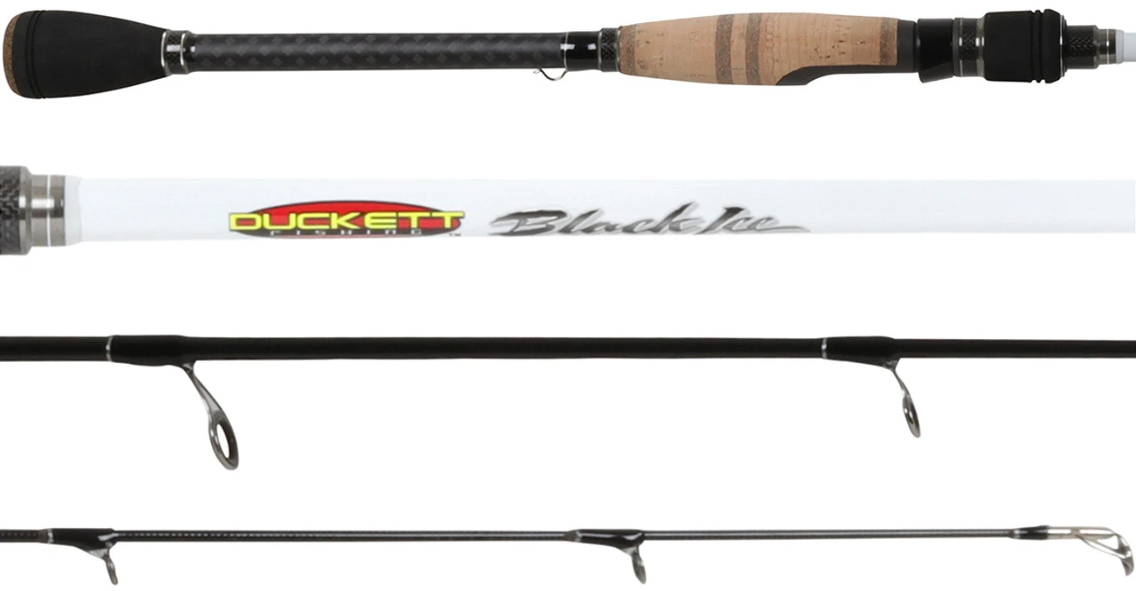 Duckett Fishing Black Ice Spinning Rods 1 Duckett Fishing Black Ice Spinning Rods