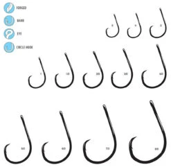 Gamakatsu Straight Eye Inline Octopus Circle Hooks - 6 - 10 Pack -Fishing Supplies Store gamakatsu straight eye inline octopus circle hooks 6 10 pack 03827.1651368439