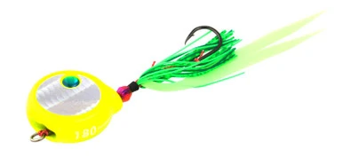 Shimano EJ706 Lucanus Flat Fall Jig - 60g Chartreuse/Silver 1 Shimano EJ706 Lucanus Flat Fall Jig - 60g Chartreuse/Silver