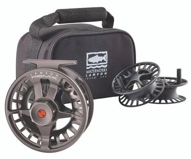 Waterworks Lamson Remix HD Fly Fishing Reel And Spools - 3 Pack